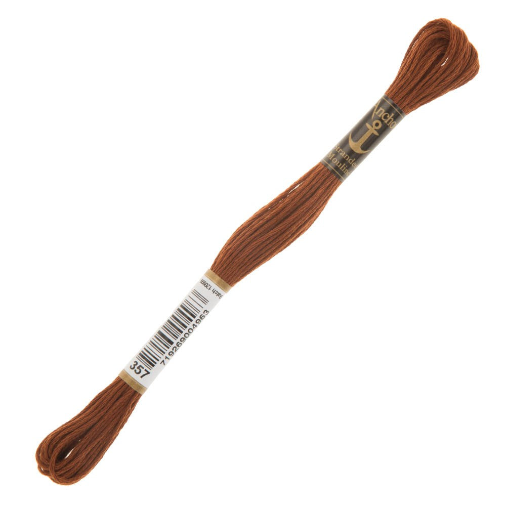 Anchor Muline 8m Kahverengi Nakış İpliği - 0357